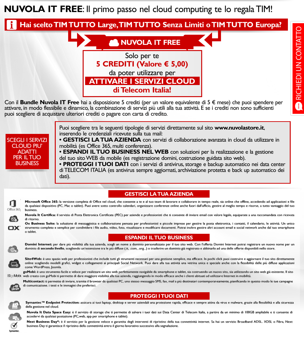 NUVOLA IT FREE